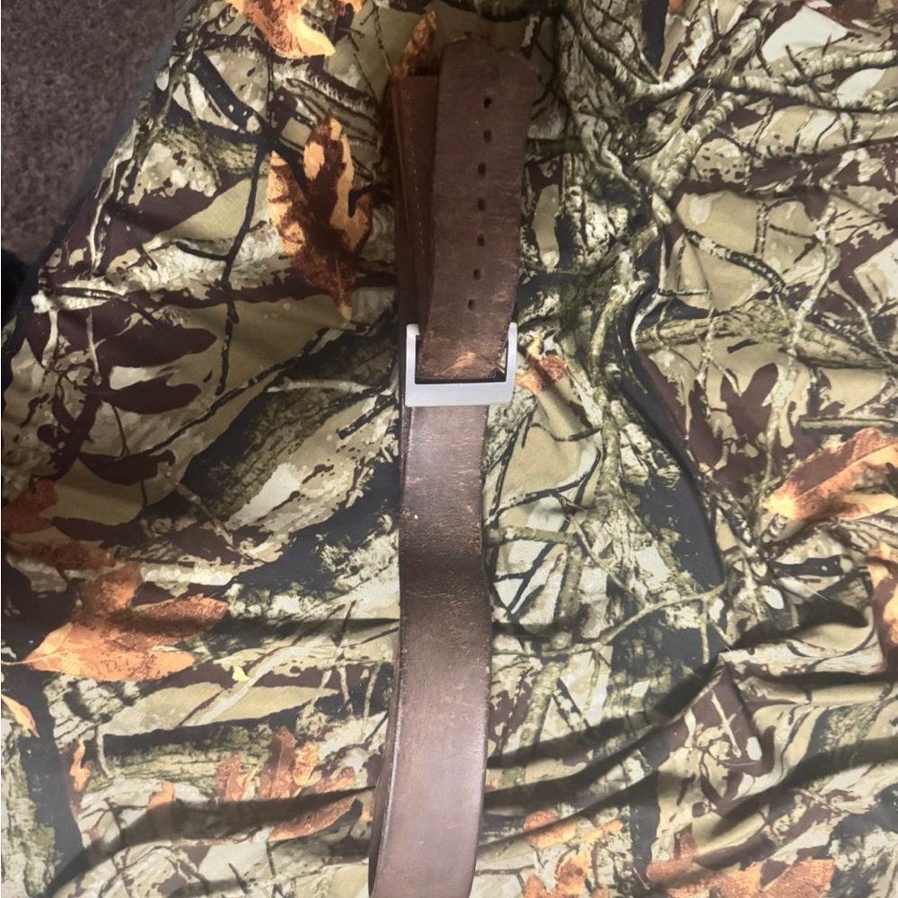 Brown Leather Belt size large